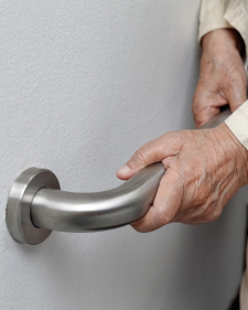 grab bars help prevent falls